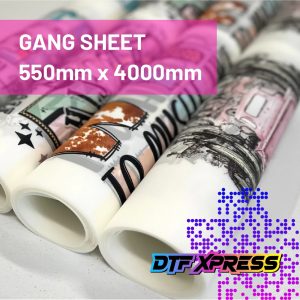 DTF Print Sheet 550 x 4000mm, dtf prints, dtf printing