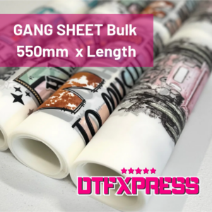 DTF Print Sheet 550 x Length
