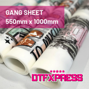 DTF Print Sheet 550 x 1000mm