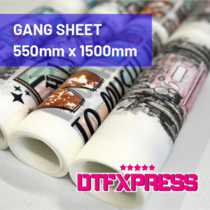 DTF Print Sheet 550 x 1500mm