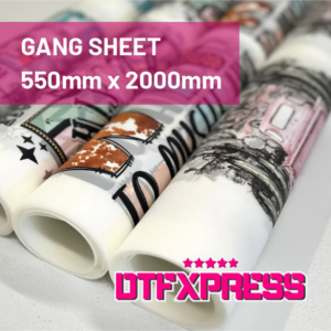 DTF Print Sheet 550 x 2000mm