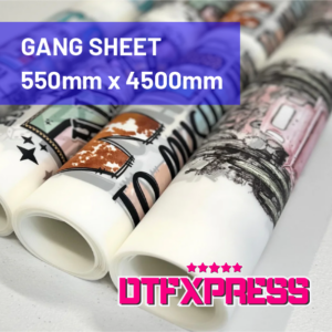 DTF Print Sheet 550 x 4500mm