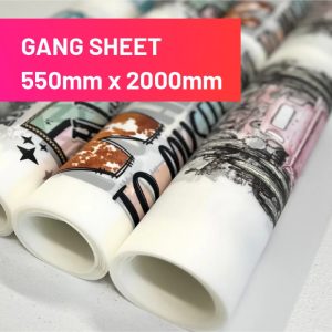 DTF Print Sheet 550 x 2000mm, dtf prints,