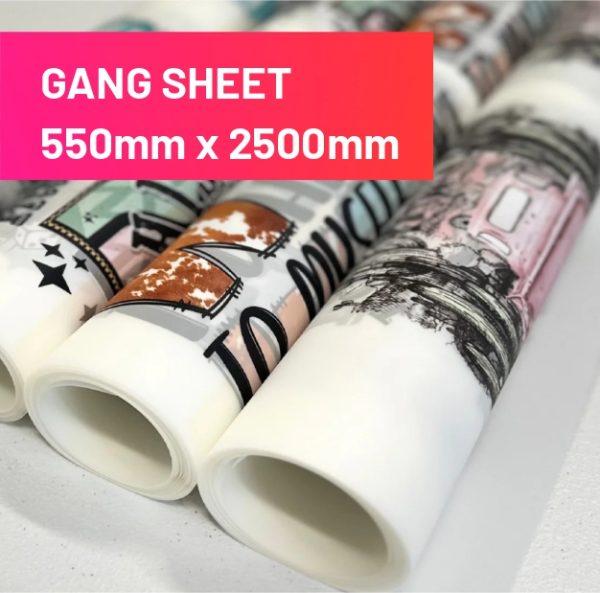 DTF Print Sheet 550 x 2500mm, dtf prints,