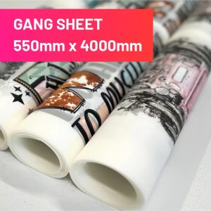 DTF Print Sheet 550 x 4000mm, dtf prints,