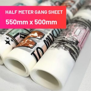 dtf print sheet 550 x 500mm